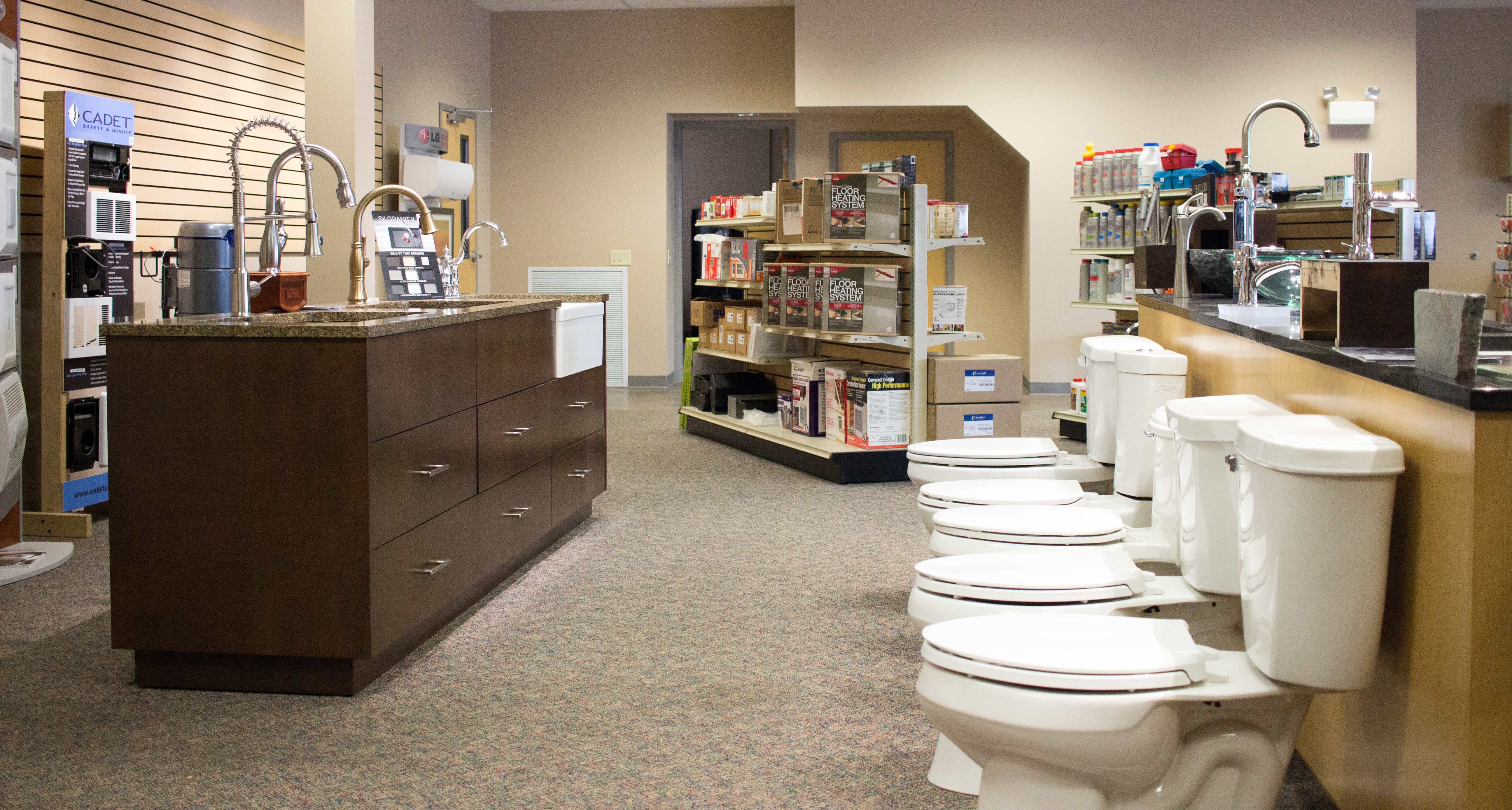 Showroom | Van's Plumbing and Electric, Inc.